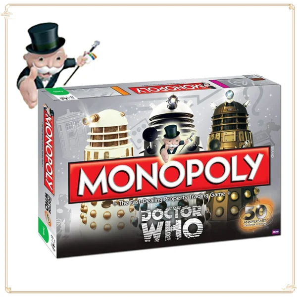 Monopoly Doctor Who Series Toys Funny Family Interactive Puzzle Games Children's Favorite Christmas Collection Creative Gifts