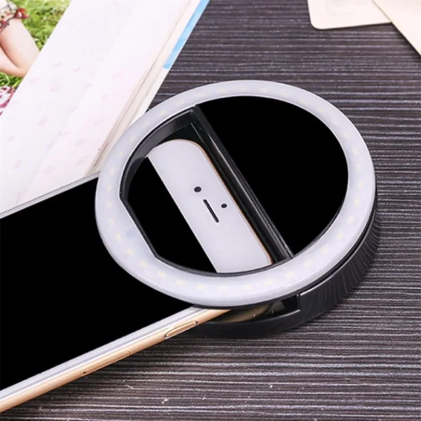 36 LED Selfie light Mobile Phone Fill light LED Camera Clip-On Mobile phone Selfie Ring light Video light Enhanced Selfie light - Image 2