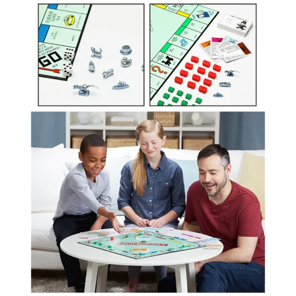 Monopoly Series Toys Fun Family Interactive Puzzle Leisure Board Games Children's Favorite Christmas Festival Exquisite Gifts - Image 6