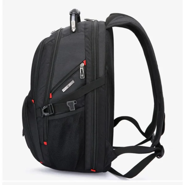 Swiss-Multifunctional bags Durable 17 Inch Laptop Backpack, Travel Bag,College Bookbag,USB Charging Port,Water Resistant - Image 3