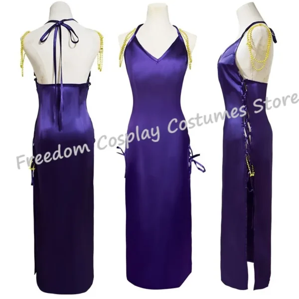 Nami Cosplay Fantasy Sexy Purple Dress Wigs Costume Anime Pirate Costume Adult Women Roleplay Fantasia Outfit Female Halloween - Image 2