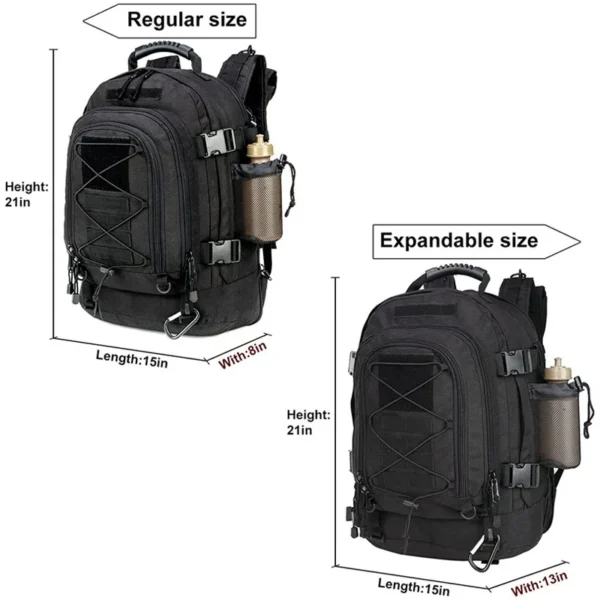 LQARMY 60L Military Tactical Backpack Army Molle Assault Rucksack Outdoor Travel Hiking Rucksacks Camping Hunting mochila hombre - Image 5