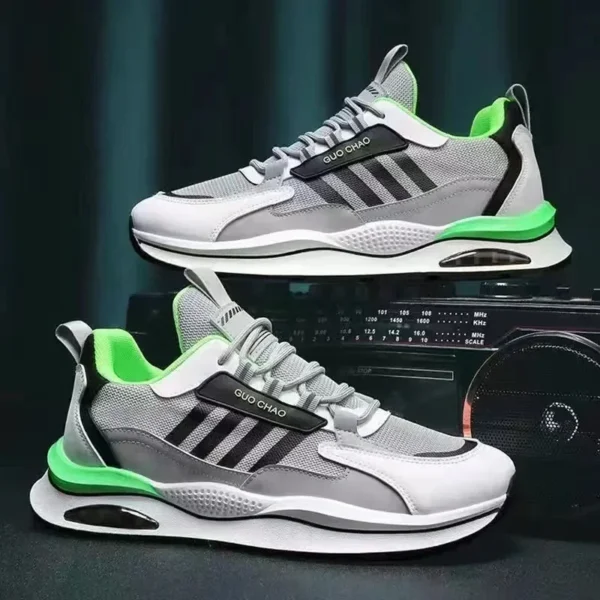Brand Men Sneakers Mesh Breathable Casual Shoe Air Cushioning Athletic Running Shoes for Men Light Training Shoe Tenis Masculino - Image 2