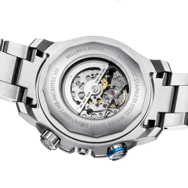 Yelang V1034 Men Watch 44mm Business Luxury Sapphire Japan Miyota 8N40 Automatic Mechanical Waterproof 300M 30Bar Luminous Reloj - Image 5