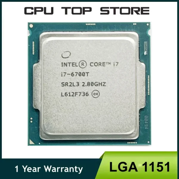 Intel Core i7 6700T 2.8GHz Quad-Core 8-Thread CPU Processor 35W LGA 1151