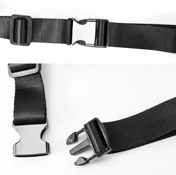 New Fashion Men's Genuine Leather Waist Bag Chest Pack Leather Waist Pack Male Fanny bag Bum Money bag molle Belt bag Pouch - Image 6