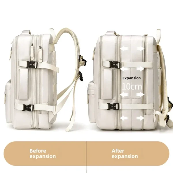 Backpack 40x30x20 Airplane, Cabin Hand Luggage Backpack, Laptop Backpack for Aeroplane Travel, School Backpack, Men Women's Bag - Image 4