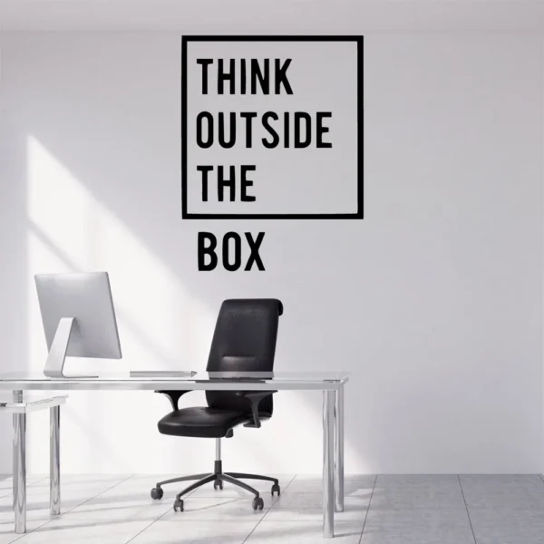 Positive Team Work Quote Wall Sticker For Company Office Decorations Motivational Idea thiking Text Decal For Wall Stickers - Image 5