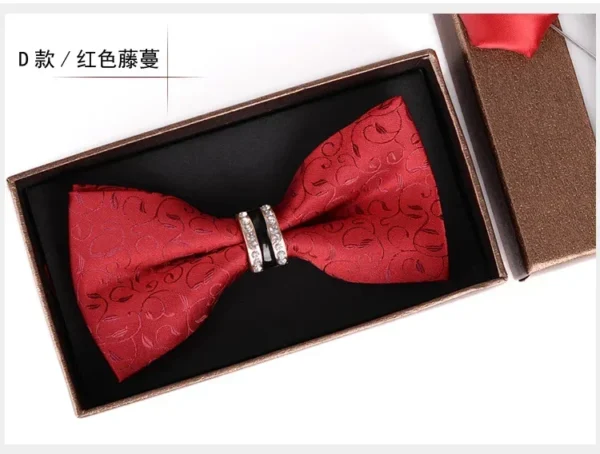 British men's bow tie men's formal wedding tie Korean double-layer groom bow tie tide toddlers - Image 4