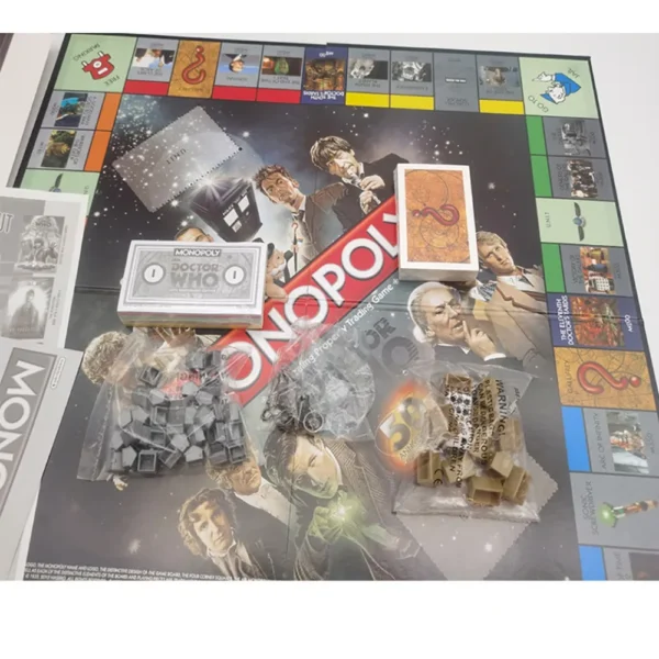 Monopoly Doctor Who Series Toys Funny Family Interactive Puzzle Games Children's Favorite Christmas Collection Creative Gifts - Image 3