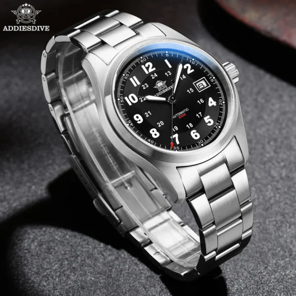 ADDIESDIVE Luxurious Men's Automatic Watch NH35A Mechanical Watch Sapphire Glass 200m Waterproof Analog Luminous Watches AD2048 - Image 4