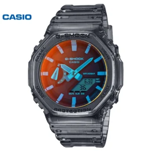 2025NEW Casio GA-2100TL series men's watch farmhouse oak trendy quartz watch small square G-SHOCK couple watch classic
