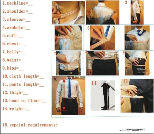 Business Suits for Men Wedding Groom Notch Lapel Double Breasted Vest Men Dress Costume Homme Prom Party Men Clothes 3 Pcs - Image 4