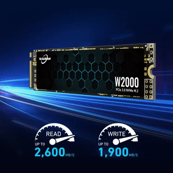 WALRAM M2 NVMe SSD 1TB 512GB 256GB 128GB Hard Drive M 2 NVMe PCIe 3.0 2280 Internal Solid State Disk 1 TB HDD For Laptop Desktop - Image 2
