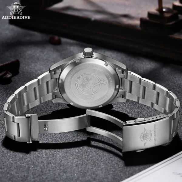 ADDIESDIVE Luxurious Men's Automatic Watch NH35A Mechanical Watch Sapphire Glass 200m Waterproof Analog Luminous Watches AD2048 - Image 3
