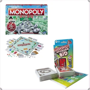 Monopoly Classic Board Game Fast Dealing Property Trading New Token Family Party Table Game Children's Festival Creative Gifts