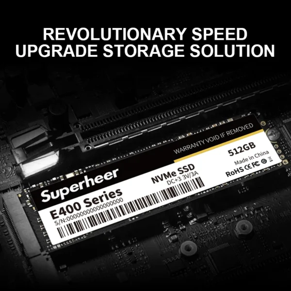 M2 SSD NVMe 256GB 128GB 512GB SUPERHEER M.2 PCIe 3.0 1TB Hard Drive 2280 Internal Solid State Disk for Laptop Desktop - Image 4