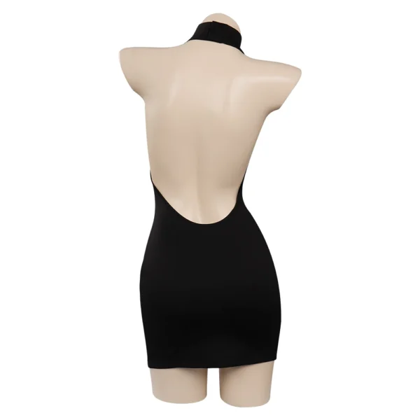 Vermeil Cosplay Dress Anime Fantasia Vermeil In Gold Costume Women Black Bodysuit Outfits Halloween Carnival Party Suit - Image 4