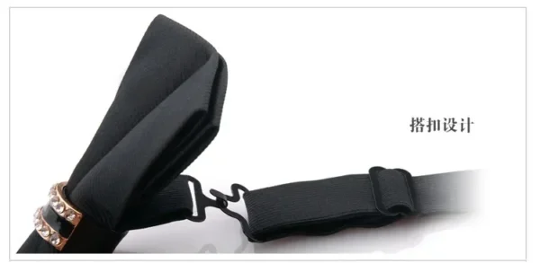 British men's bow tie men's formal wedding tie Korean double-layer groom bow tie tide toddlers - Image 3