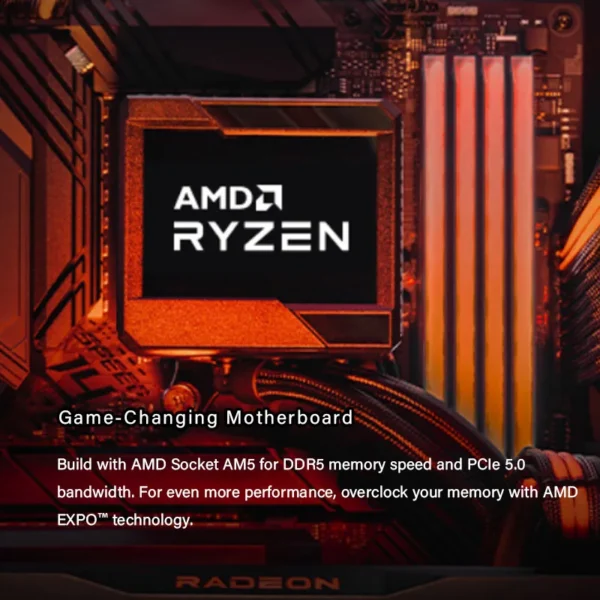 AMD Ryzen™ 7 9800X3D New Processor , 3D V-Cache 8C/16T 120W up to 5.2 GHz, L3=96M 100-100001084 Socket AM5 but without cooler - Image 3