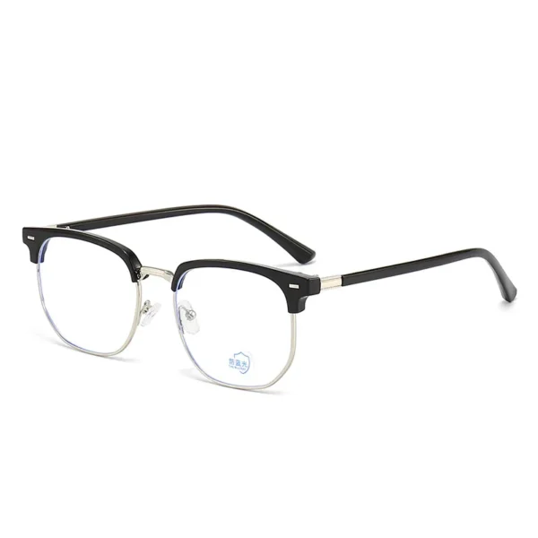 XJiea 2024 Photochromic Anti-blue Light Glasses Men Fashion Rectangle Semi Rimless Eyewear For Women Office Computer Goggle - Image 6