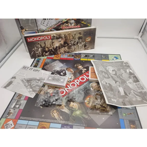 Monopoly Doctor Who Series Toys Funny Family Interactive Puzzle Games Children's Favorite Christmas Collection Creative Gifts - Image 4
