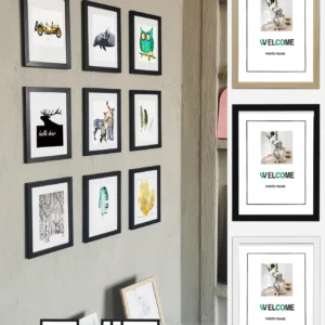 1Pc/3Pcs Wall Gallery Photo Frames15X20 20X25 A4 Pictures Frame for Table Top or Wall Mounting Frames Photo Commemorative Gift